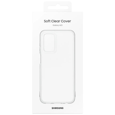 Husa de protectie Samsung Soft Clear Cover pentru Samsung Galaxy A23 5G, Transparent